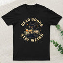 Read Books Be Kind Stay Weird InkeStyle T-Shirt