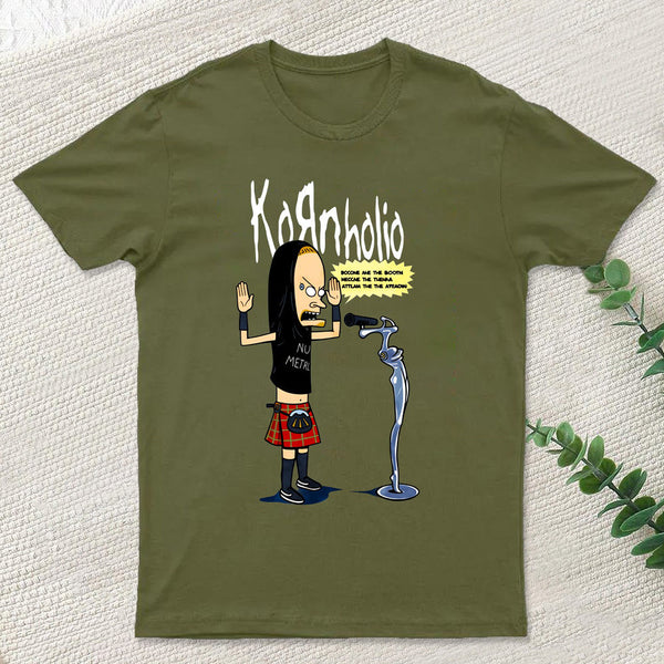 Nu Metal Rock Band Cartoon Parody T-Shirt