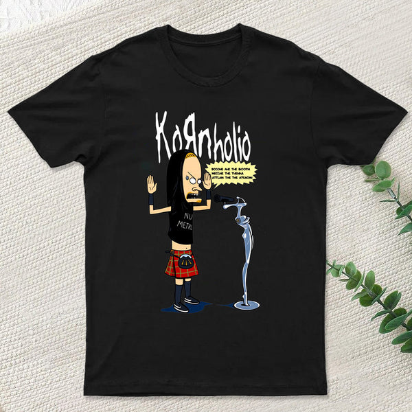 Nu Metal Rock Band Cartoon Parody T-Shirt