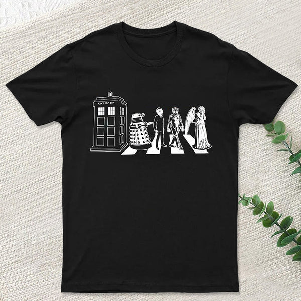 Beatles/dr Who Geek T-Shirt