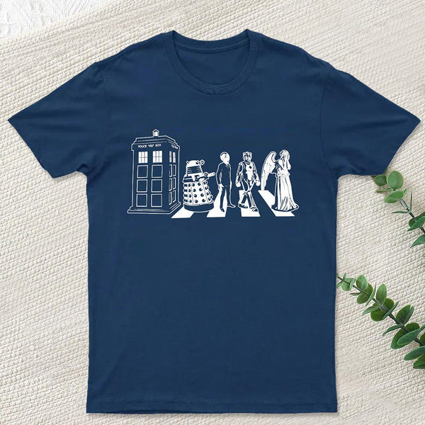 Beatles/dr Who Geek T-Shirt