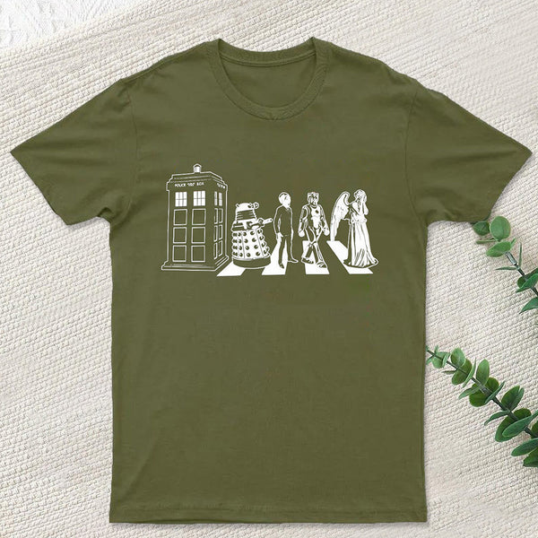 Beatles/dr Who Geek T-Shirt