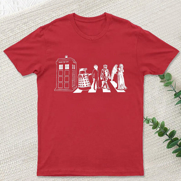 Beatles/dr Who Geek T-Shirt