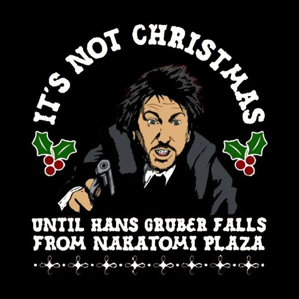 Hans Gruber Christmas Geek T-Shirt