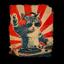 Rock Music Cat Vintage Geek T-Shirt
