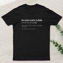 Inconceivable Definition Geek T-Shirt