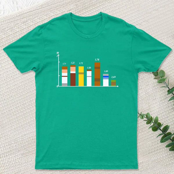 Height Wars Geek T-Shirt