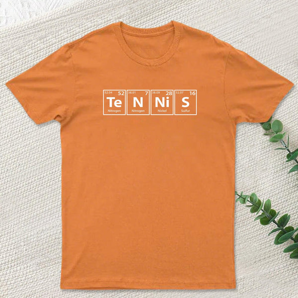 Tennis (Te-N-Ni-S) Periodic Elements T-Shirt