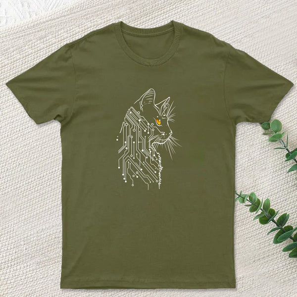Cat Of Tomorrow Geek T-Shirt