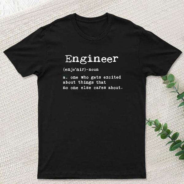 Engineer Definition Nerd T-Shirt