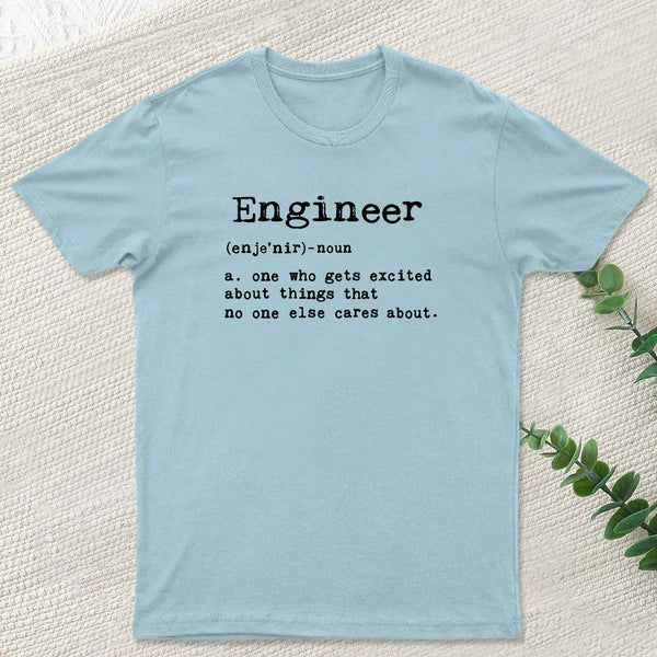 Engineer Definition Nerd T-Shirt
