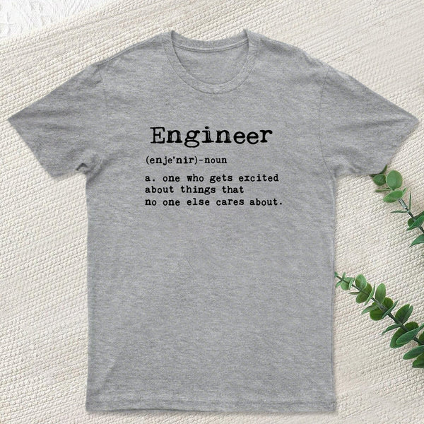 Engineer Definition Nerd T-Shirt