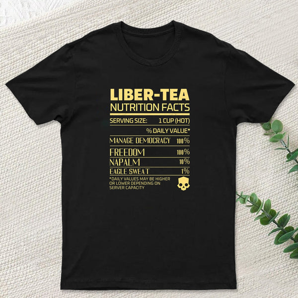 Liber-tea one cup at a time! helldivers Geek T-Shirt