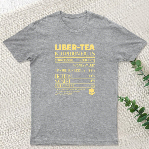 Liber-tea one cup at a time! helldivers Geek T-Shirt