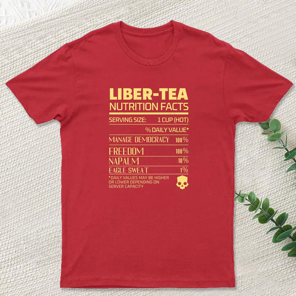 Liber-tea one cup at a time! helldivers Geek T-Shirt