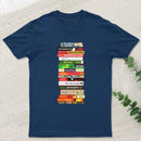 Classic Banned Books Stack Geek T-Shirt