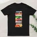 Classic Banned Books Stack Geek T-Shirt