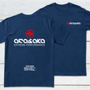 Arasaka Front and Back Printed Geek T-Shirt