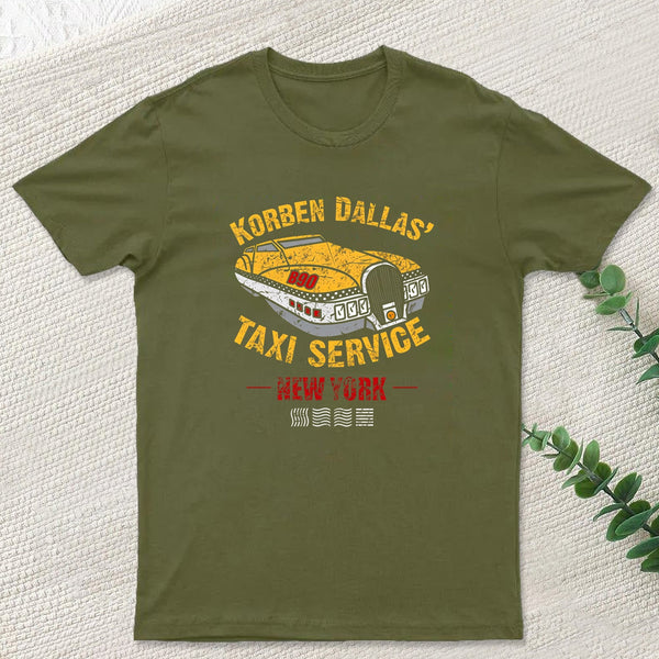 Korben Dallas' Taxi Service Geek T-Shirt