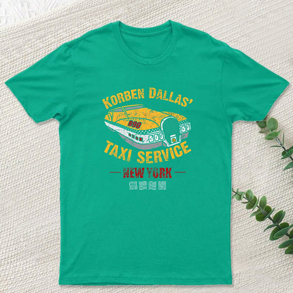 Korben Dallas' Taxi Service Geek T-Shirt