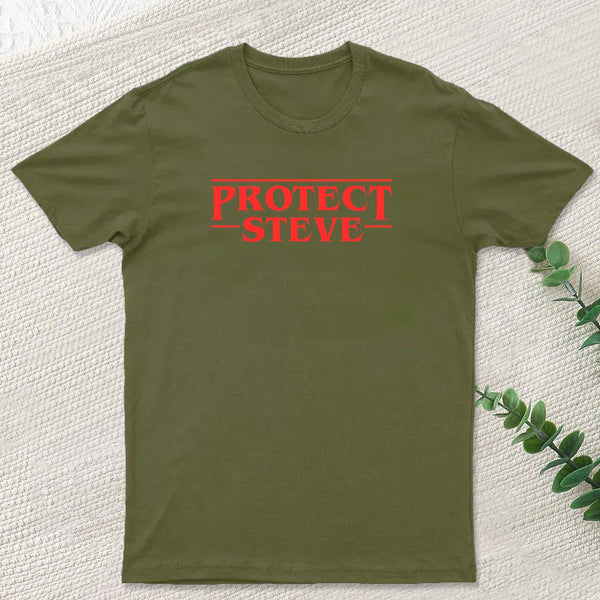 Protect Steve Geek T-Shirt