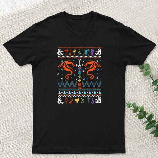 DND Dragon Dice Weapon T-Shirt