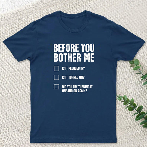 Tech Support IT Checklist Geek T-Shirt