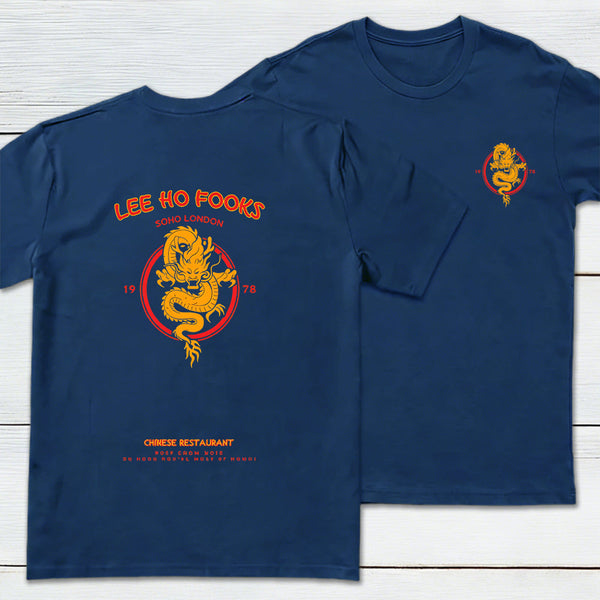 Lee Ho Fooks Vintage Front and Back Printed Geek T-Shirt