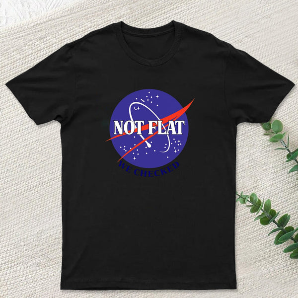 Not Flat Science Nerd T-shirt