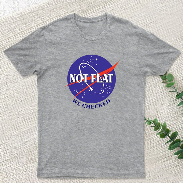 Not Flat Science Nerd T-shirt