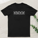 Arsenal (Ar-Se-N-Al) Periodic Elements Spelling T-Shirt
