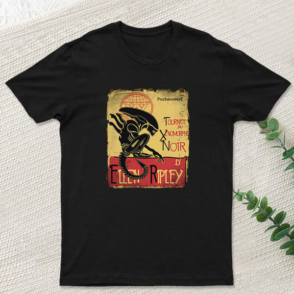 Tournee Du Xenomorphe Doir T-Shirt
