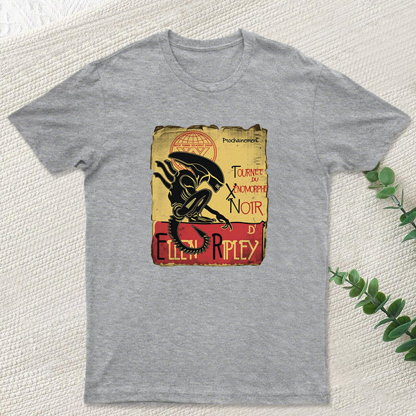 Tournee Du Xenomorphe Doir T-Shirt