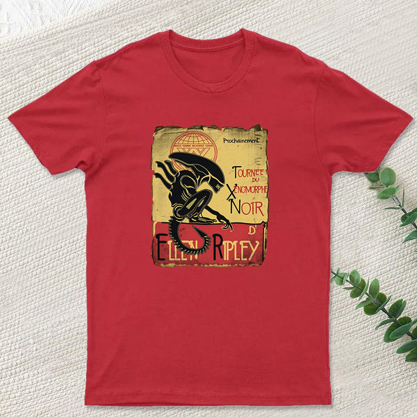 Tournee Du Xenomorphe Doir T-Shirt