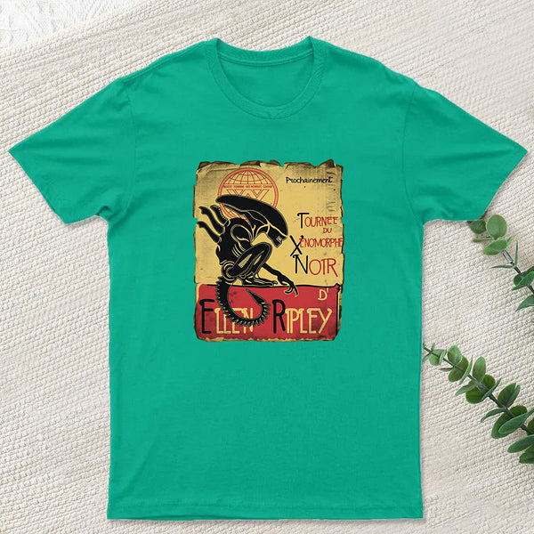 Tournee Du Xenomorphe Doir T-Shirt