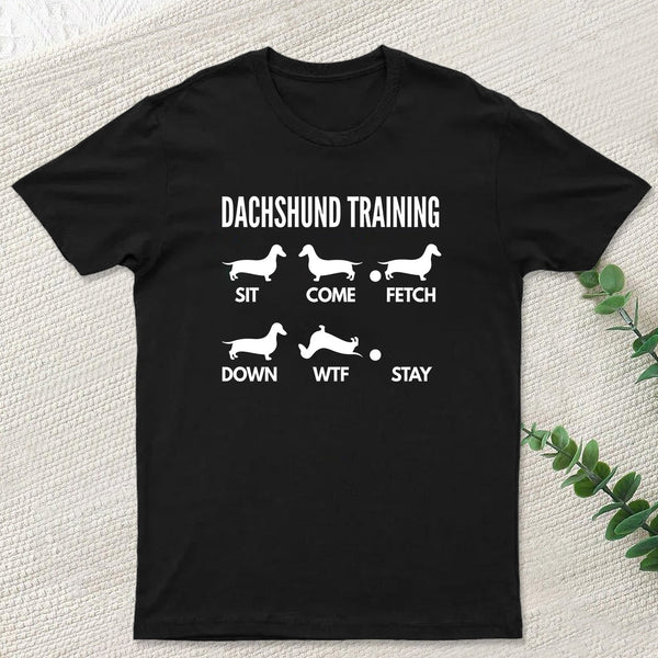 Dachshund Training Dachshund Dog Geek T-Shirt
