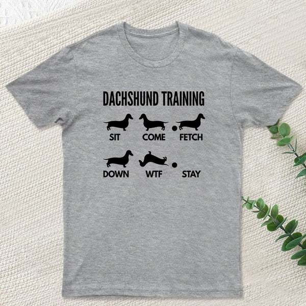 Dachshund Training Dachshund Dog Geek T-Shirt