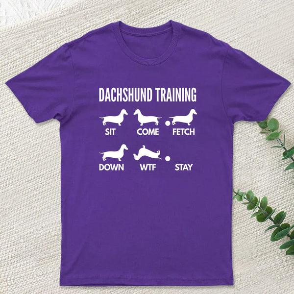 Dachshund Training Dachshund Dog Geek T-Shirt
