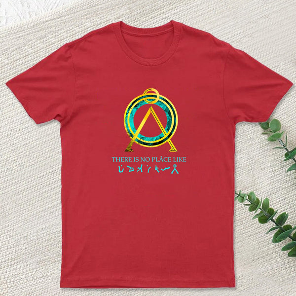 There Is No Place Like Home Vintage Stargate Geek T-Shirt