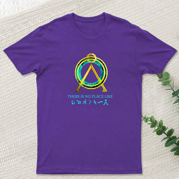 There Is No Place Like Home Vintage Stargate Geek T-Shirt