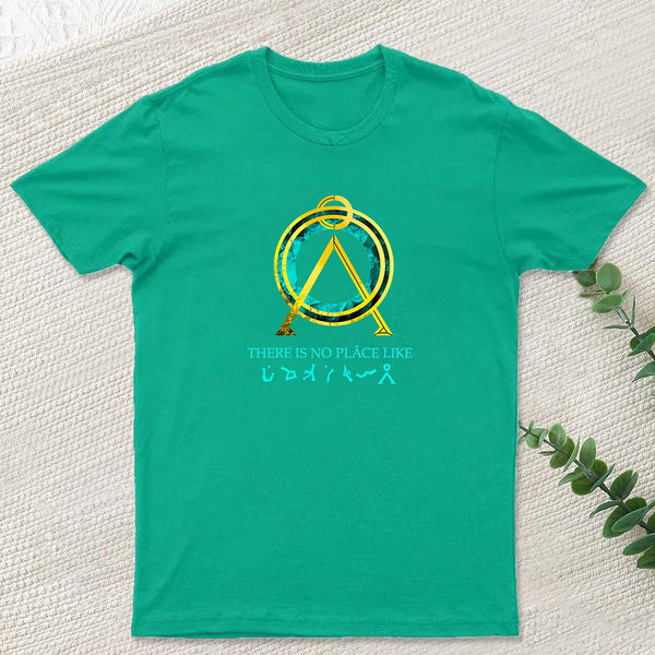 There Is No Place Like Home Vintage Stargate Geek T-Shirt