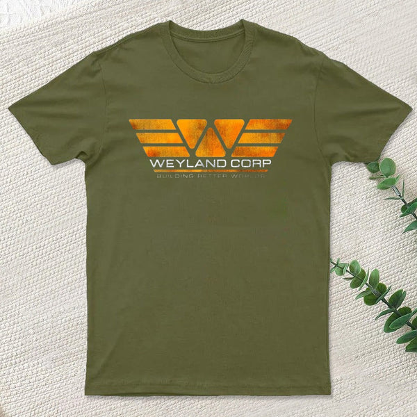 Weyland Corp Building Better Worlds Geek T-Shirt