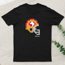 49ers Tecmo Bowl Helmet Geek T-Shirt