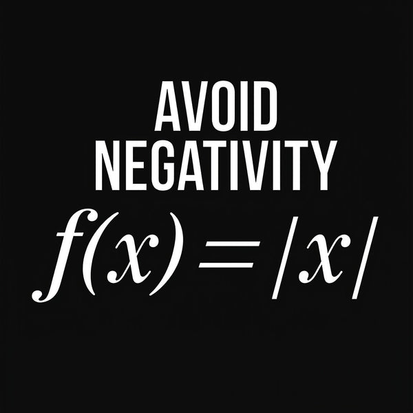 Avoid Negativity Geek Science T-Shirt