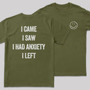 Social Anxiety Chronicles Front and Back Printed Geek T-Shirt