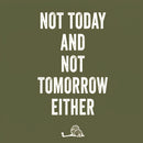 MEH Not Today Front and Back Printed Geek T-Shirt