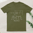 The Airspeed Velocity of an Unladen Swallow Nerd T-Shirt