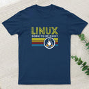 Linux Born To Be Root Geek T-Shirt