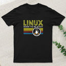 Linux Born To Be Root Geek T-Shirt