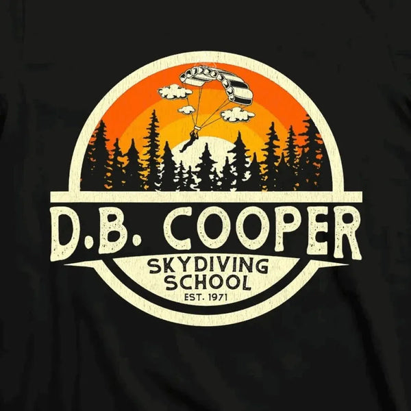 D.B. Coopers Skydiving School Portland Oregon T-Shirt